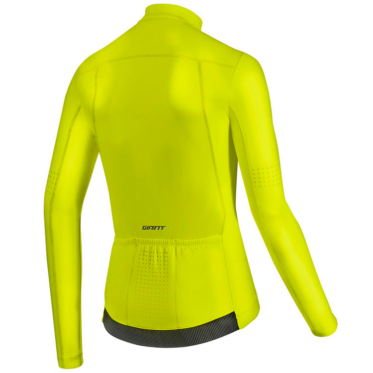 Hanorac pt bărbați Giant ILLUME LS JERSEY NEON YELLOW S S Verde deschis photo 2